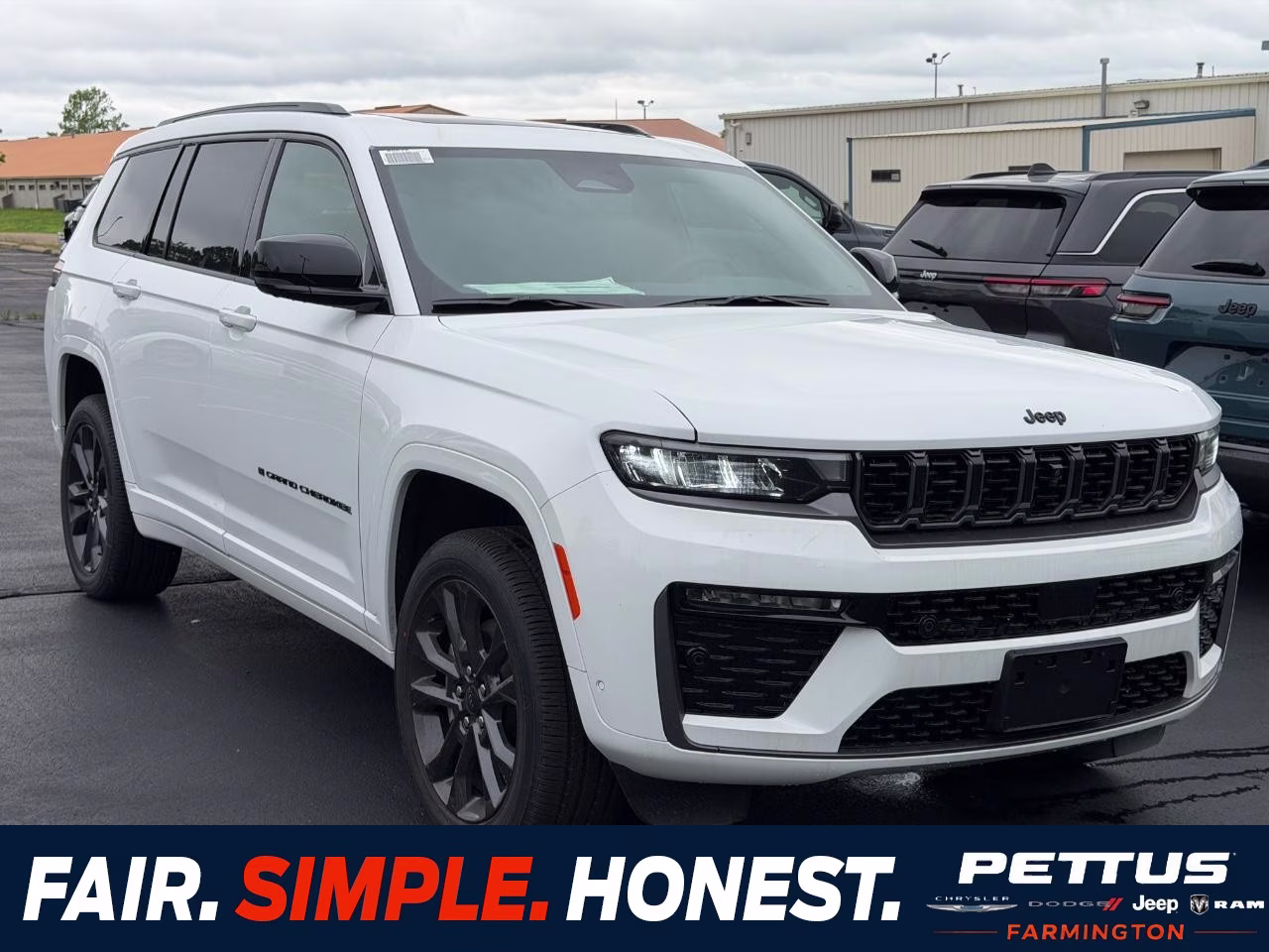 2026 Bright White Clearcoat Jeep Grand Cherokee L Limited 4X4 SUV