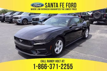 2026 Black Ford Mustang EcoBoost Fastback RWD Coupe