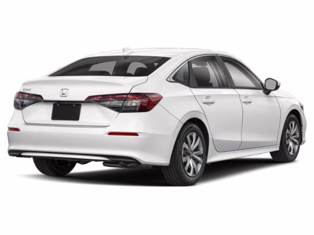 2026 WHITE Honda Civic Sedan LX CVT FWD
