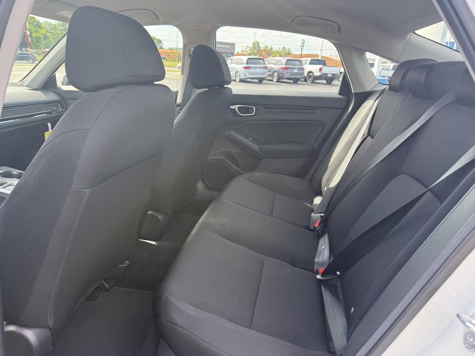 2026 Platinum White Pearl Honda Civic Sedan LX FWD Sedan