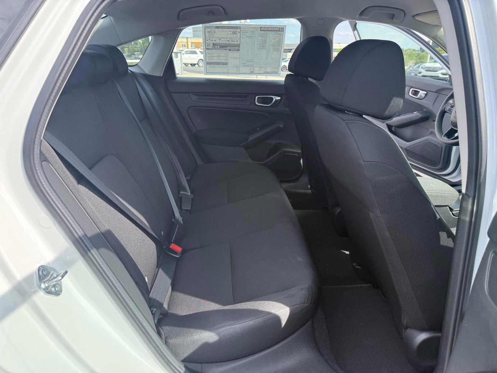 2026 Platinum White Pearl Honda Civic Sedan LX FWD Sedan