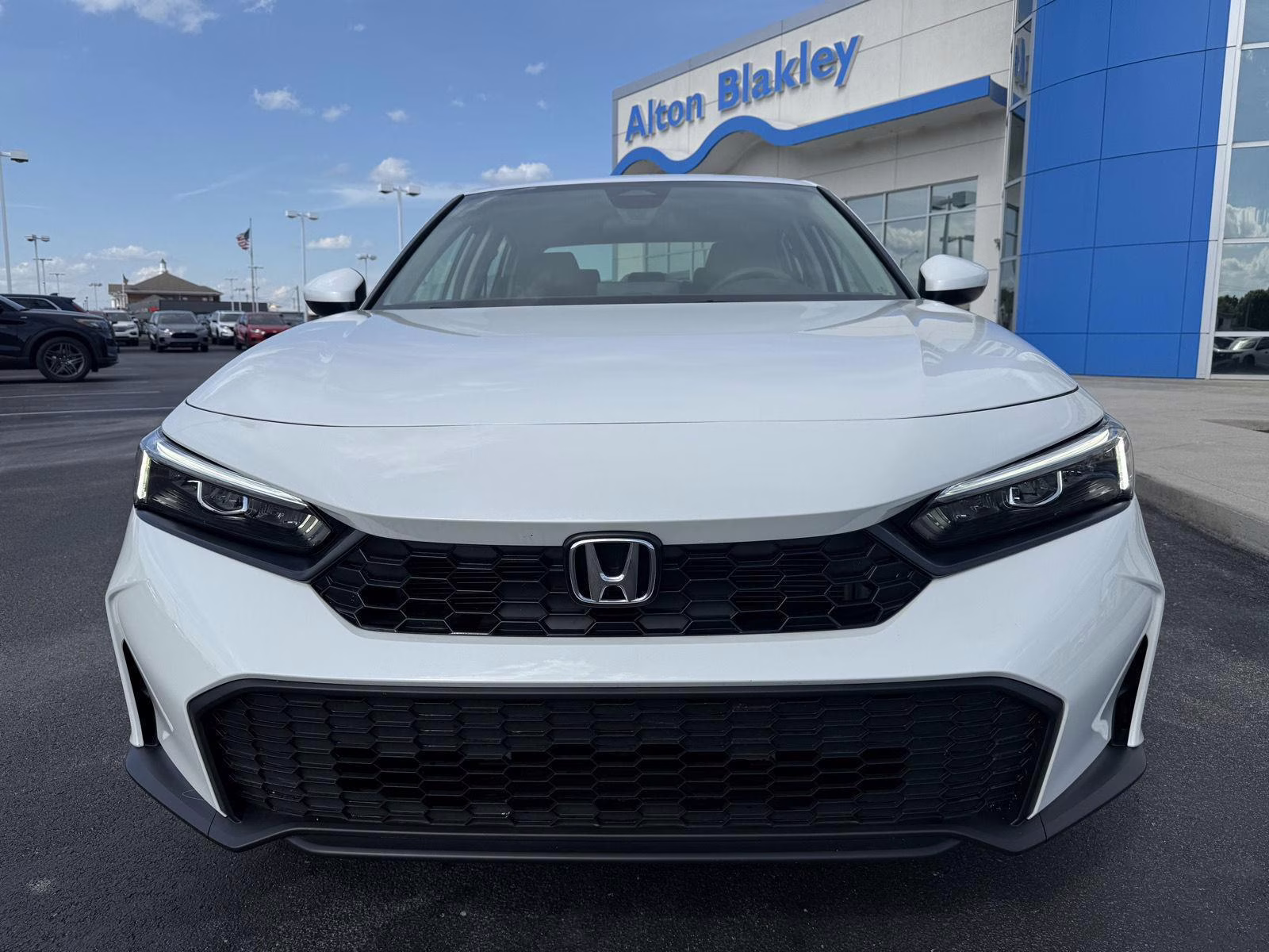 2026 Platinum White Pearl Honda Civic Sedan LX FWD Sedan
