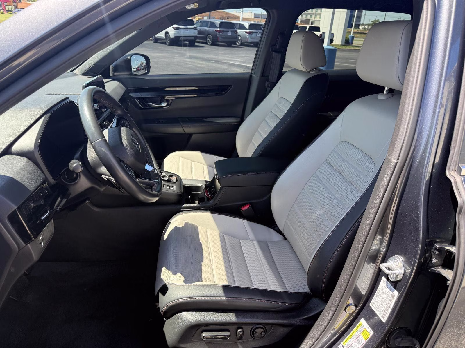 2023 Meteorite Gray Metallic Honda CR-V Hybrid Sport Touring AWD SUV