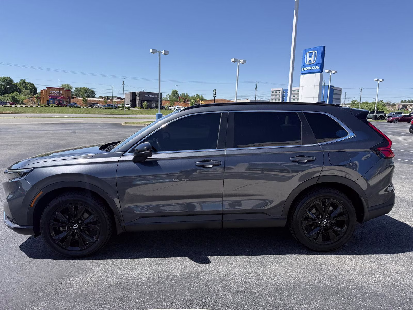 2023 Meteorite Gray Metallic Honda CR-V Hybrid Sport Touring AWD SUV