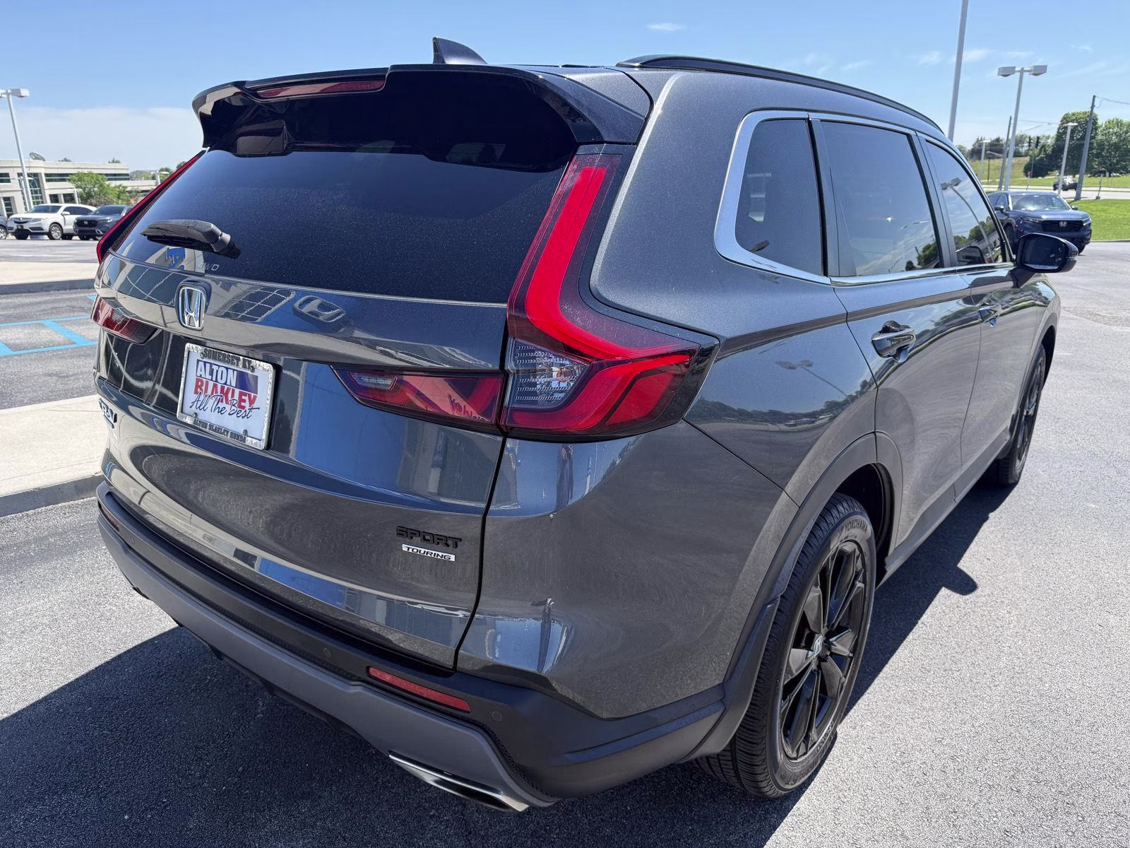 2023 Meteorite Gray Metallic Honda CR-V Hybrid Sport Touring AWD SUV