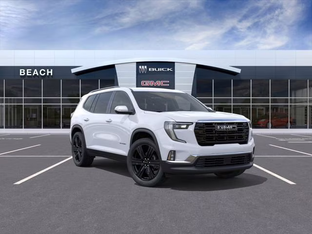 2026 Glacier White Tricoat GMC Acadia Elevation AWD SUV