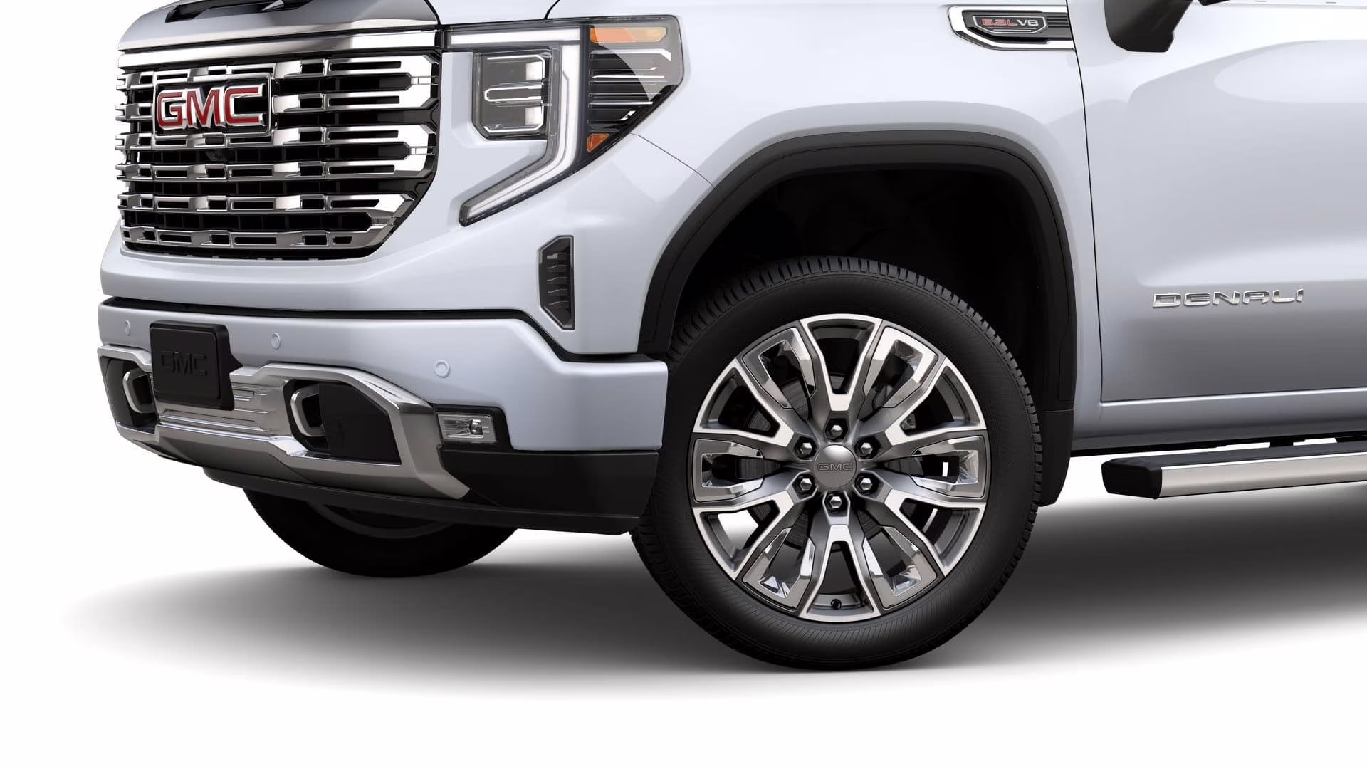 2026 Glacier White Tricoat GMC Sierra 1500 Denali 4X4 Truck