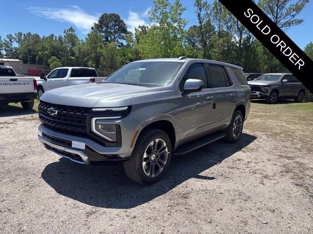 2026 Sterling Gray Metallic Chevrolet Tahoe Police Package Commercial 4X4 SUV