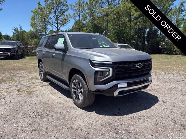 2026 Sterling Gray Metallic Chevrolet Tahoe Police Package Commercial 4X4 SUV