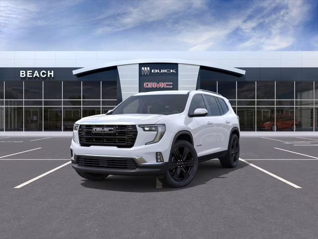 2026 Glacier White Tricoat GMC Acadia Elevation AWD SUV