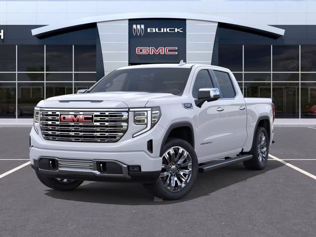 2026 Glacier White Tricoat GMC Sierra 1500 Denali 4X4 Truck