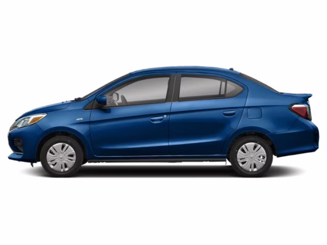 2024 Blue Mitsubishi Mirage G4 LE FWD Sedan