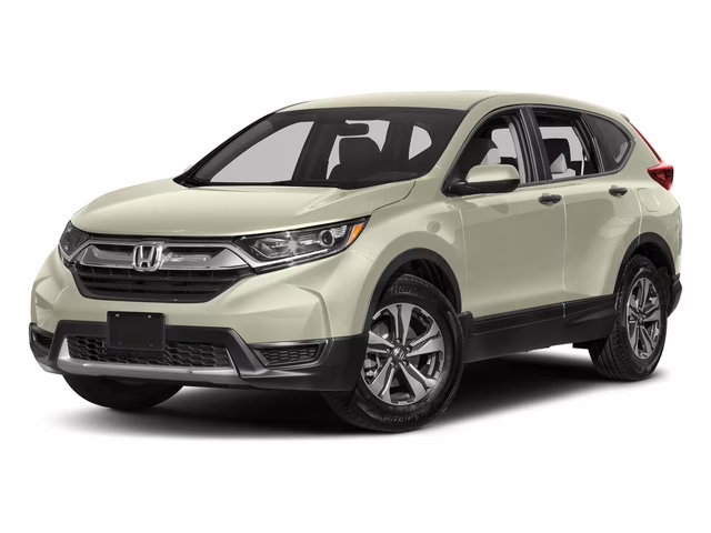 2017 White Honda CR-V LX FWD SUV