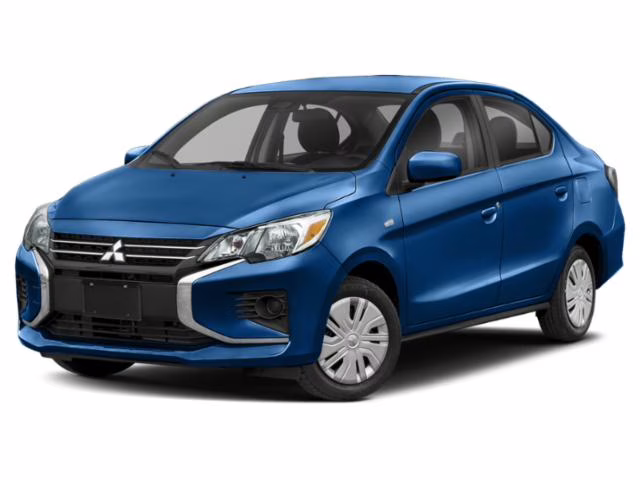2024 Blue Mitsubishi Mirage G4 LE FWD Sedan