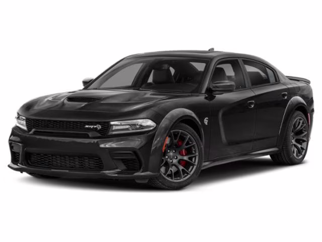 2020 Pitch Black Clearcoat Dodge Charger SRT Hellcat RWD Sedan