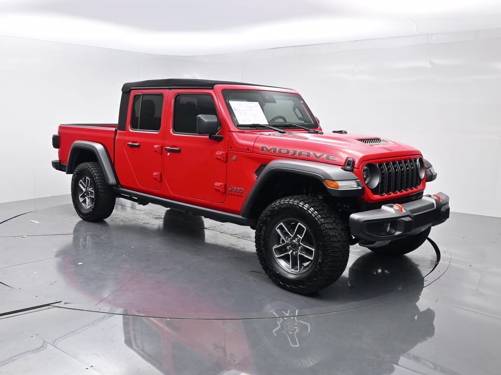 2024 Firecracker Red Clearcoat Jeep Gladiator Mojave 4X4 Truck