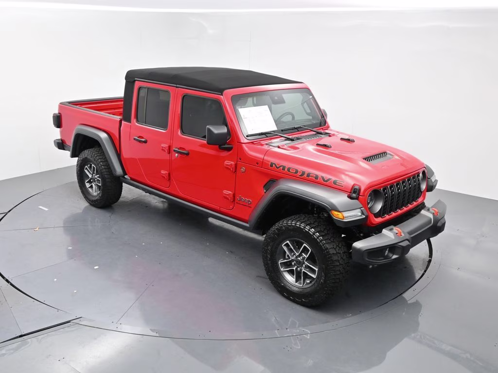 2024 Firecracker Red Clearcoat Jeep Gladiator Mojave 4X4 Truck