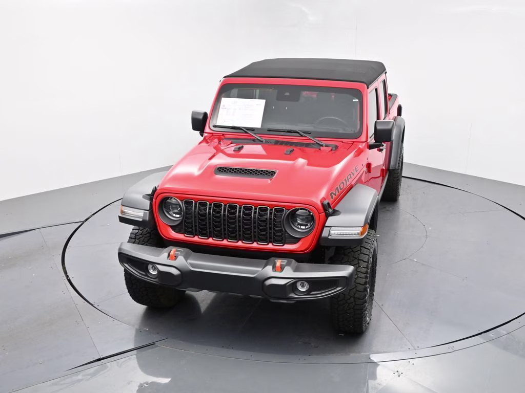 2024 Firecracker Red Clearcoat Jeep Gladiator Mojave 4X4 Truck