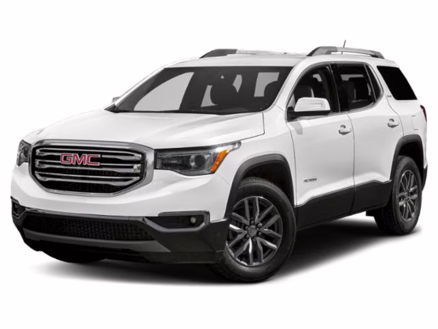 2019 Summit White GMC Acadia SLT-1 FWD SUV
