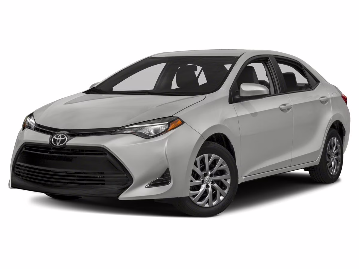 2017 Blue Toyota Corolla L FWD Sedan