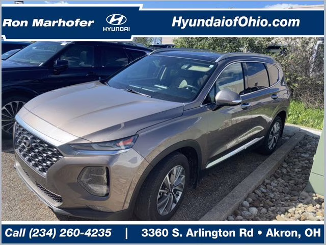 2019 Earthy Bronze Hyundai Santa Fe Limited AWD SUV