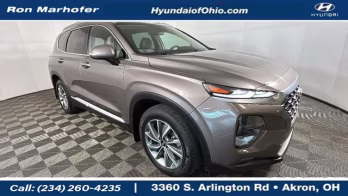 2019 Earthy Bronze Hyundai Santa Fe Limited AWD SUV