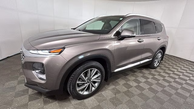 2019 Earthy Bronze Hyundai Santa Fe Limited AWD SUV