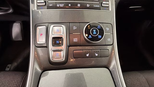 2021 Portofino Gray Hyundai Santa Fe Hybrid Blue AWD SUV