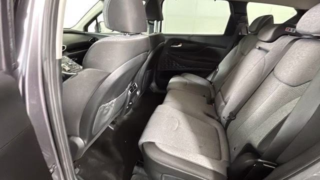 2021 Portofino Gray Hyundai Santa Fe Hybrid Blue AWD SUV