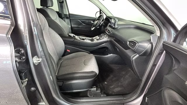 2021 Portofino Gray Hyundai Santa Fe Hybrid Blue AWD SUV