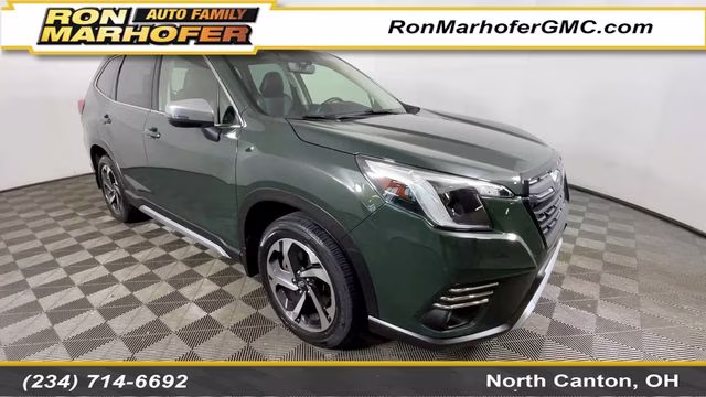 2022 Cascade Green Silica Subaru Forester Touring AWD SUV