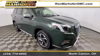2022 Cascade Green Silica Subaru Forester Touring AWD SUV