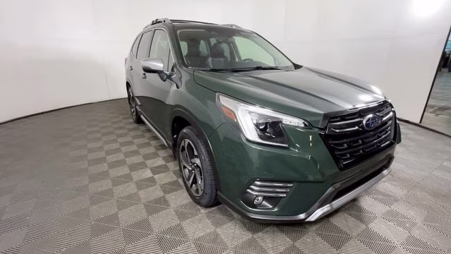 2022 Cascade Green Silica Subaru Forester Touring AWD SUV