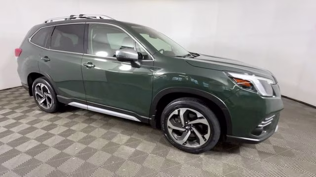 2022 Cascade Green Silica Subaru Forester Touring AWD SUV