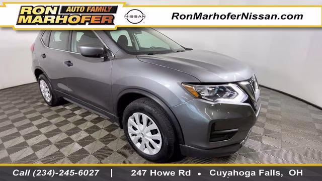 2020 Gun Metallic Nissan Rogue S AWD SUV