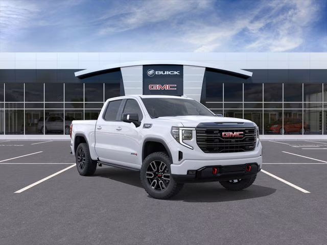 2026 Summit White GMC Sierra 1500 AT4 4X4 Truck