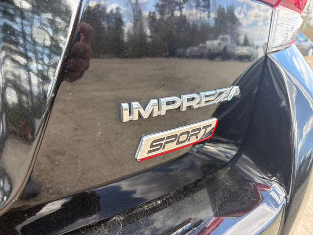 2018 Crystal Black Silica Subaru Impreza 2.0i Sport AWD Hatchback