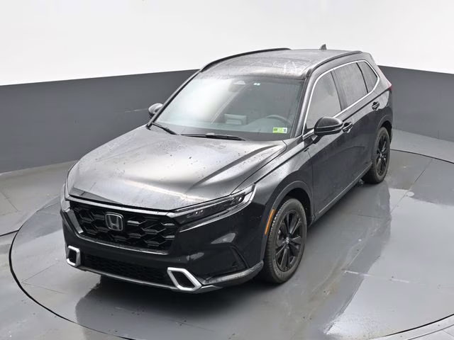 2024 Black Honda CR-V Hybrid Sport Touring AWD SUV