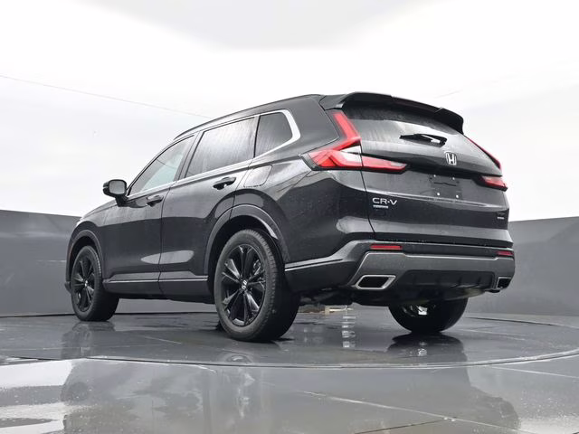2024 Black Honda CR-V Hybrid Sport Touring AWD SUV