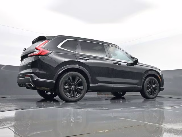 2024 Black Honda CR-V Hybrid Sport Touring AWD SUV