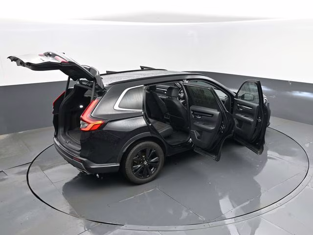 2024 Black Honda CR-V Hybrid Sport Touring AWD SUV