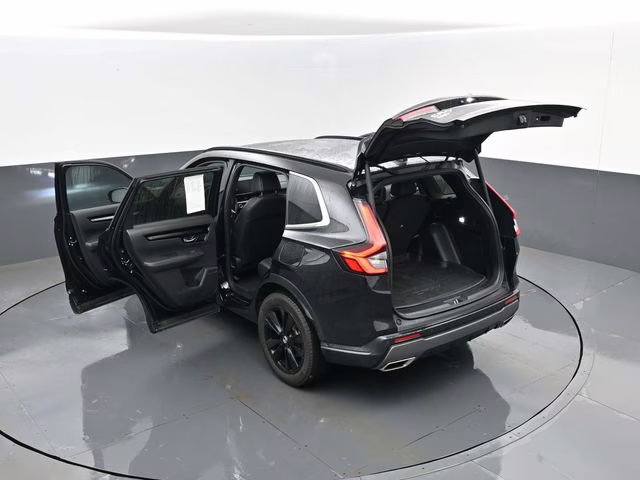 2024 Black Honda CR-V Hybrid Sport Touring AWD SUV