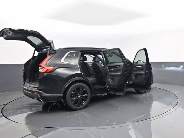 2024 Black Honda CR-V Hybrid Sport Touring AWD SUV