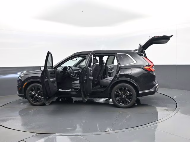 2024 Black Honda CR-V Hybrid Sport Touring AWD SUV