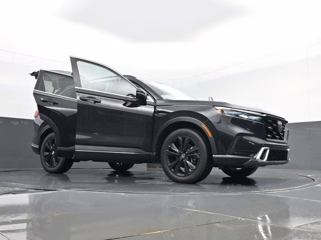 2024 Black Honda CR-V Hybrid Sport Touring AWD SUV