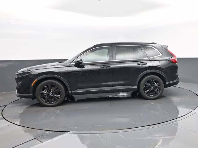 2024 Black Honda CR-V Hybrid Sport Touring AWD SUV