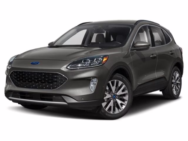 2022 Carbonized Gray Metallic Ford Escape Titanium AWD SUV