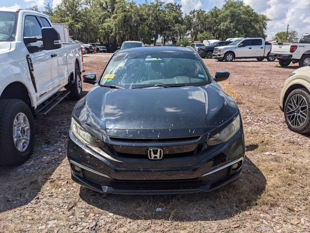 2019 Crystal Black Pearl Honda Civic EX FWD Coupe