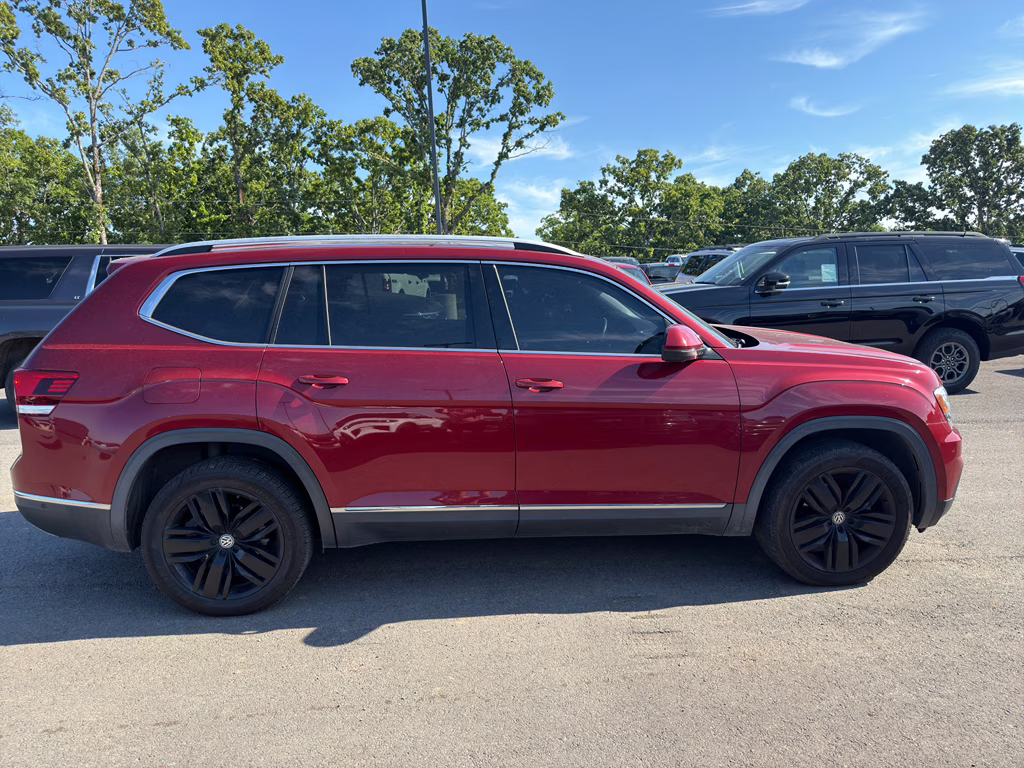 2018 Fortana Red Metallic Volkswagen Atlas 3.6L V6 SEL Premium AWD SUV