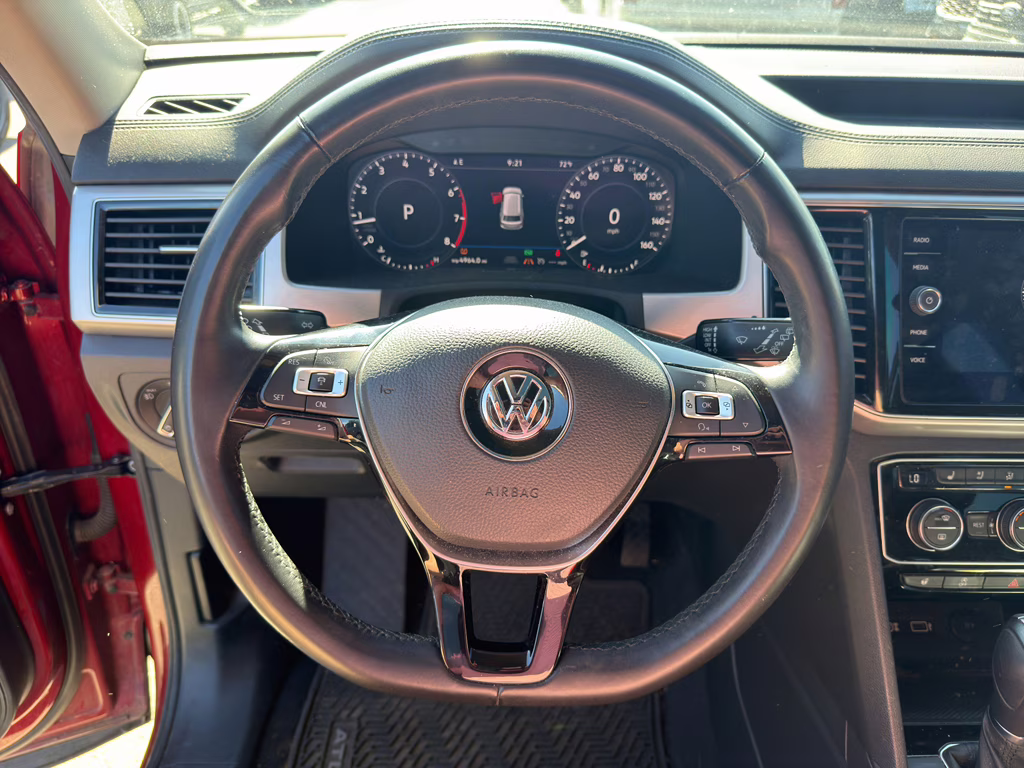 2018 Fortana Red Metallic Volkswagen Atlas 3.6L V6 SEL Premium AWD SUV